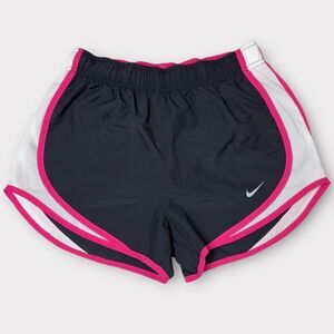 Nike Dri Fit Women's Running Active Athletic Shorts Black/Pink size‎ XS